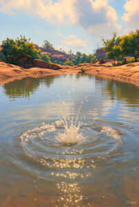 Rakta Kunda – The Sacred Pond of Divine Justice
